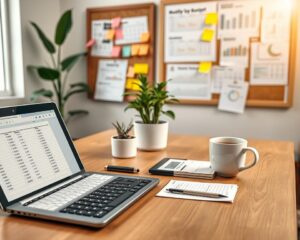 Monthly budget and personal finance planning